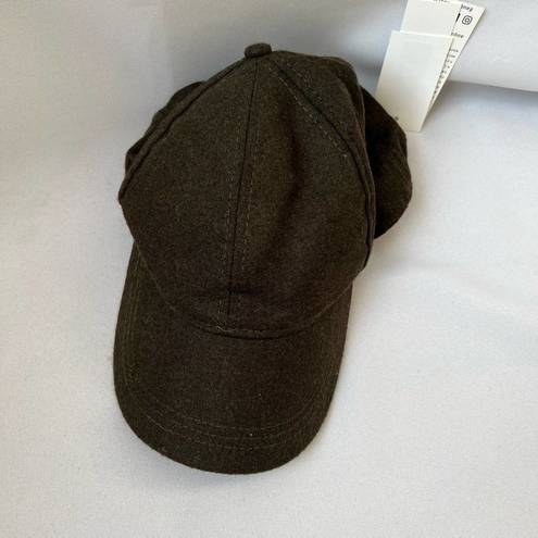 Krass&co NWT August Hat  Wool Green Baseball Cap