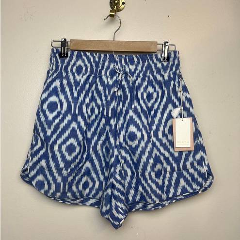 Azure Mirth Handmade Edition Track Shorts in  Ikat NWT Sz. M