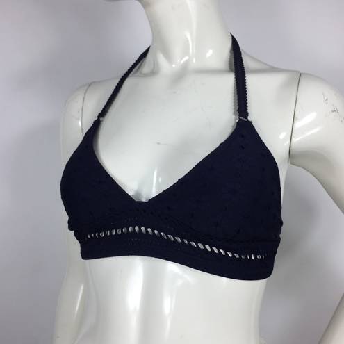 Robin Piccone  Clarissa Halter Bikini Top Midnight