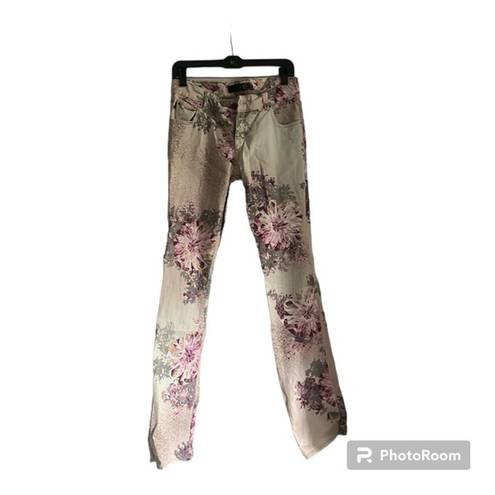 Just Cavalli  floral jeans