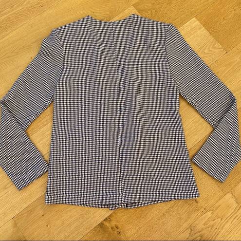 BCBGeneration  Checked Open Front Blazer Size XS