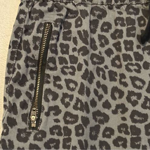 Celebrity Pink  Curvy Joggers - Grey & Black Cheetah Print - Size Small