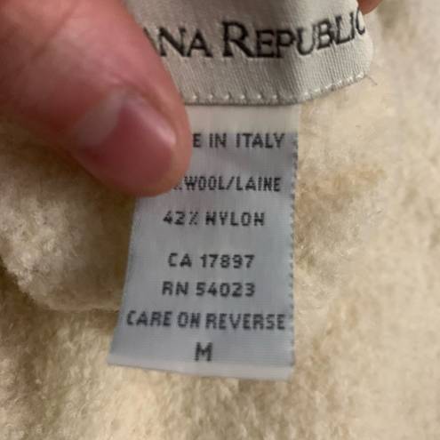 Banana Republic  Wool Blend Open Back Vest Size Medium