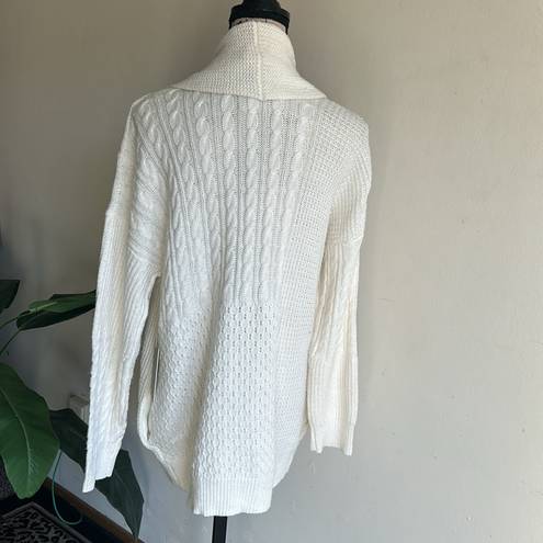 Joie  Cable Knit Open Cardigan Sweater Sz Medium NWT