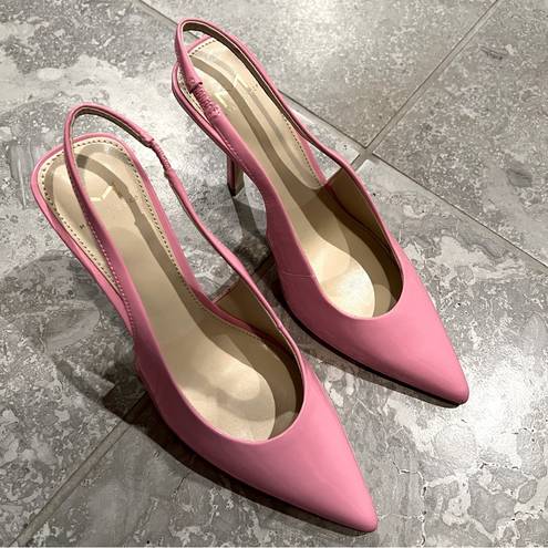 Marc Fisher LTD Emalyn Slingback Pumps in Medium Pink, Size 8 (Sold Out) $140