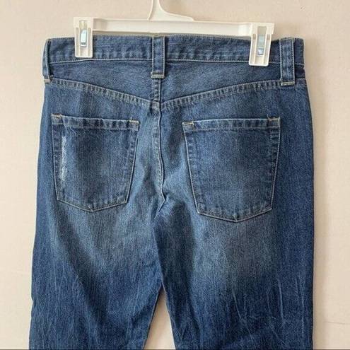 J.Crew  Mid Rise Vintage Slim Distressed Jeans 2009 Y2K Womens Size 28