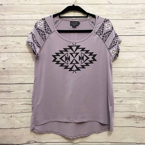 Pendleton  | purple Aztec tee