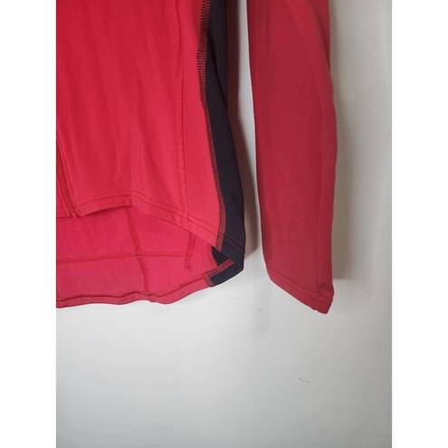 Pearl Izumi  Cycling Athletic Workout Women Medium Full Zip Red Jacket