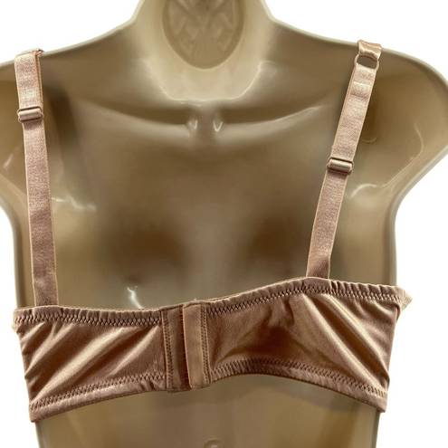 Frederick's of Hollywood  Va Va Voom Satin Full Figure Push Up Bra Size 42DD