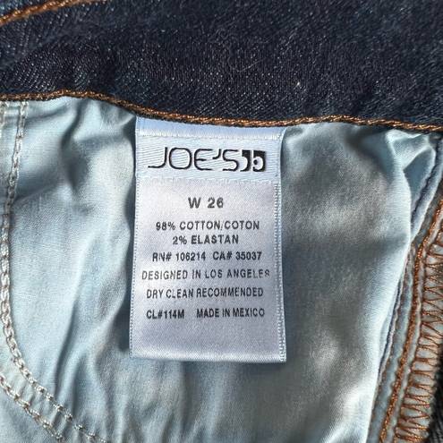 Joe’s Jeans Joe's Jean Shorts Sz 26 Womens Stephanie Dark Wash Mid Rise Stretch