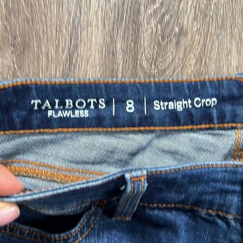 Talbots  Flawless Straight Crop Jeans 8