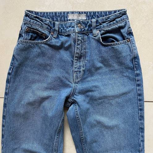 We The Free  Women's Blue High Waist Denim Tapered Leg Jeans Size 27