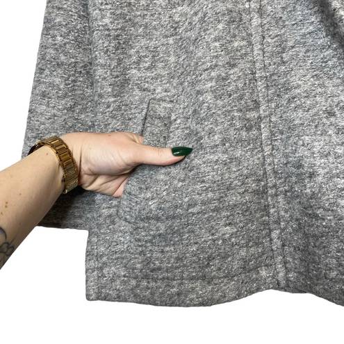 Madewell  Grey Wool Speaker Jacket Gray Women's Coat Cardigan, size Small