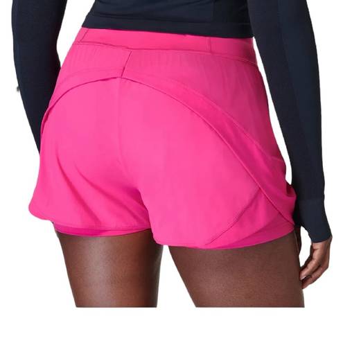 Sweaty Betty  Neon/ sonic pink athletic shorts.  Size small