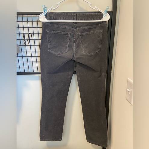 Talbots  women’s gray suede heritage jeans — size 2