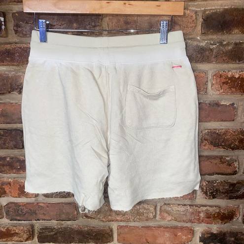 n:philanthropy NWT  Coco Beige Distressed Sweat Shorts Women's Size Small