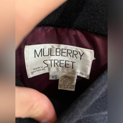 Mulberry Vintage  Street Blue Wool Jacket