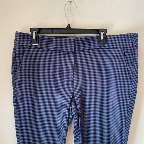 The Loft  Plaid Marisa Pants Size 14 