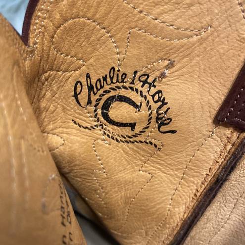 Charlie 1 Horse  Cowboy Boots size 7B excellent condition please see all photos