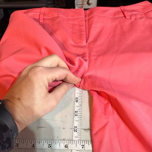 Apt. 9 NWT  Modern Fit Straight-Leg Capris Cropped Sunkissed Coral Size 4