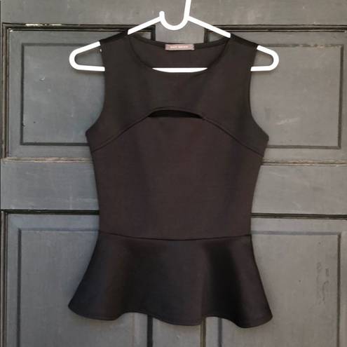 Suzy Shier  Peplum Top