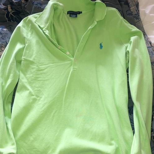 Ralph Lauren  polo neon green yellow