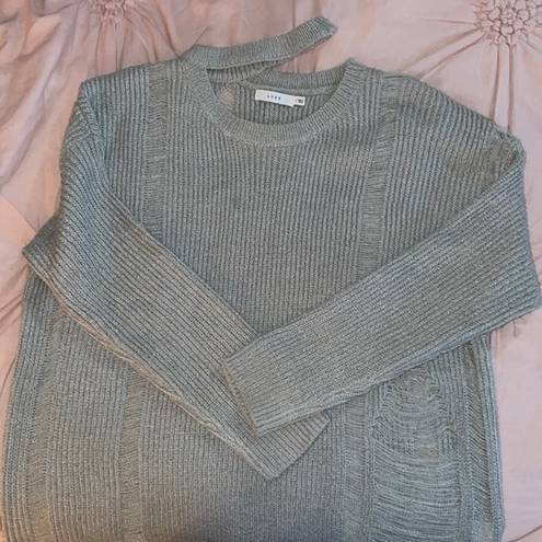 Lush Clothing Lush oversized grey sweater!