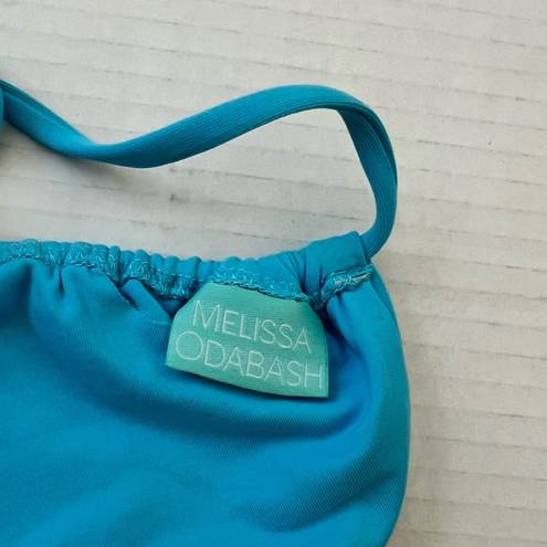 Melissa  Odabash Women’s Teal Triangle Bikini Top Size 6