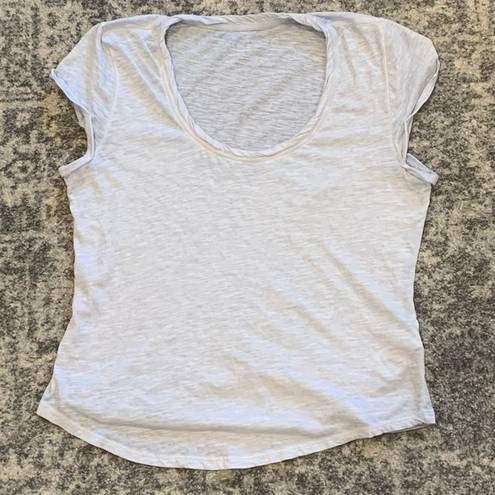 Pilcro  Sustainable Scoop Neck Tee