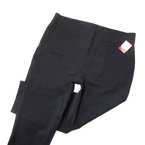 Spanx NWT  20365T Polished Ankle Slim in Black Pull-on Shaping Crop Pants 2X Tall