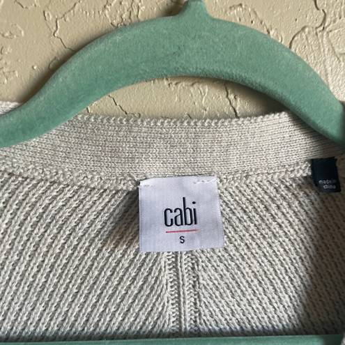 CAbi 3161 Shirttail Cardigan Small