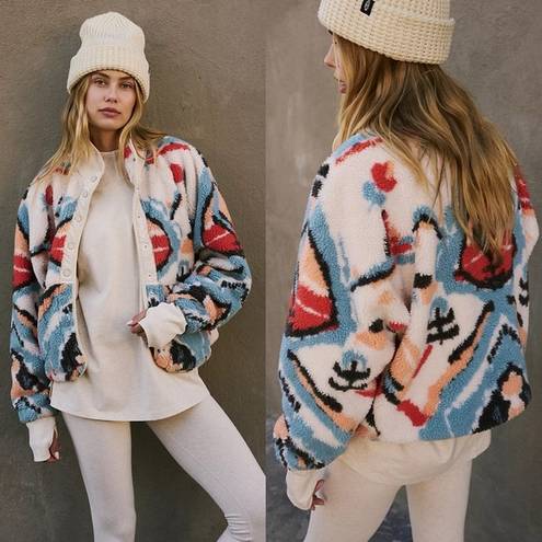 Free People Movement FP Movement | Hit The Slopes Printed Fleece Jacket