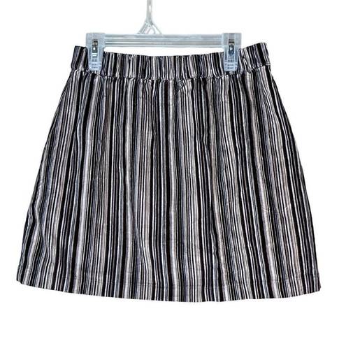 American Eagle  Women’s Brown Stripped Mini Skirt Size XS