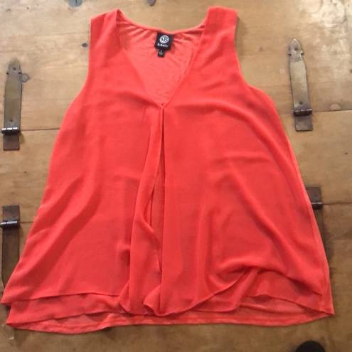 Bobeau Woman’s  Tank top orange Size L