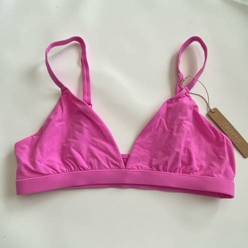 SKIMS  Fits Everybody Triangle Bralette Neon Orchid size M