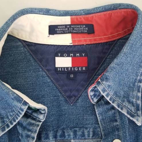 Tommy Hilfiger Vintage  Denim Button Shirt