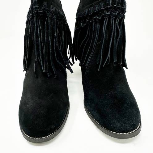 sbicca  'Sound' Fringe Suede Bootie 8