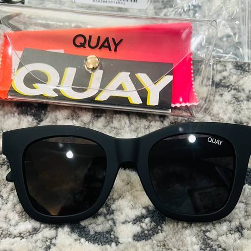 Quay Australia  BLACK AFTER HOURS UNISEX SUNGLASSES