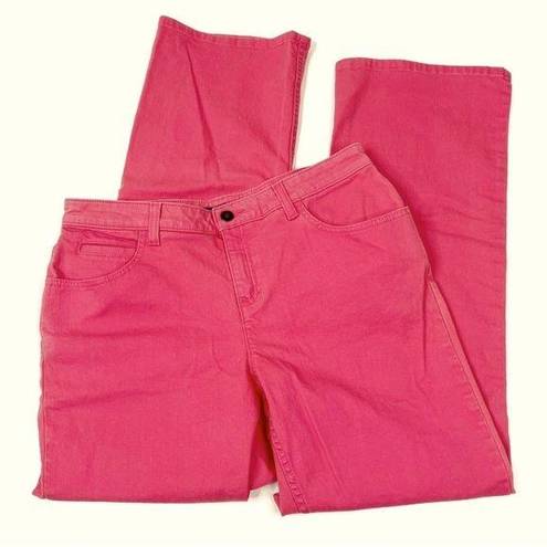 Liz Claiborne  | Pink Denim Cotton Bootcut Fit Jeans 10