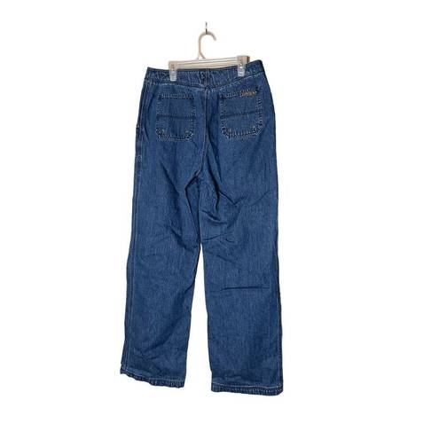 Krass&co Vintage Lauren Jeans  By Ralph Lauren High Waisted Wide Leg Jeans Size 8