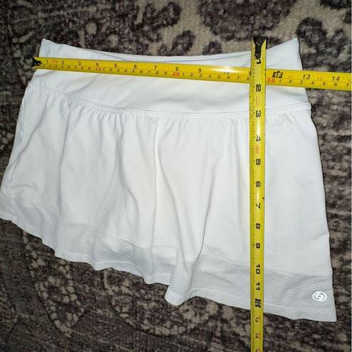 Lija Women’s Size S White Tennis Performance Activewear Skort