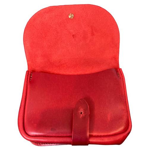 Krass&co Orox Leather  Merces Petite Red Leather Shoulder Bag