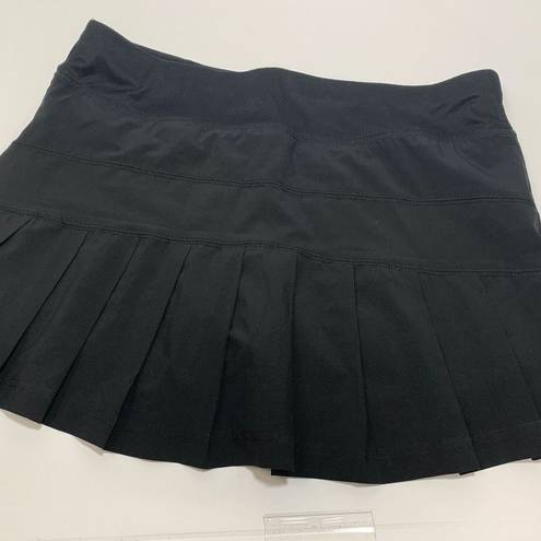 FILA  Women's Mini Pleated Skirt Sports Tennis Golf Active Skort Black Size Large