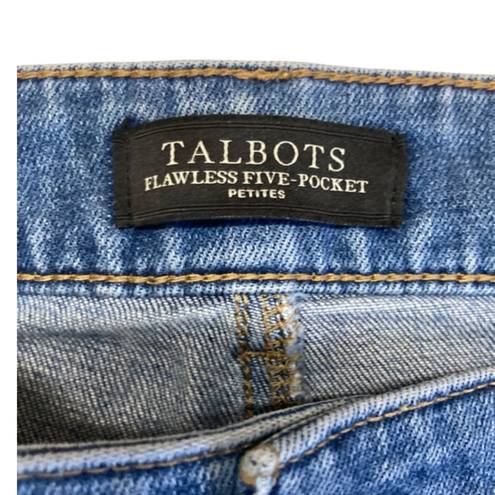 Talbots  Women’s Jeans Sz 8 Petite Flawless Boyfriend Ankle Jeans High Rise