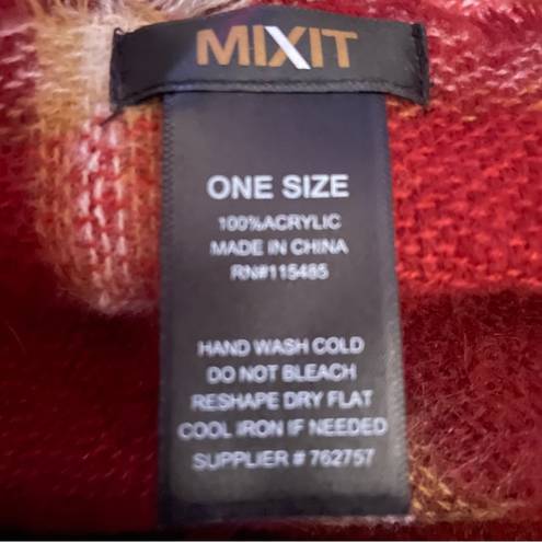 Mixit  plaid blanket scarf