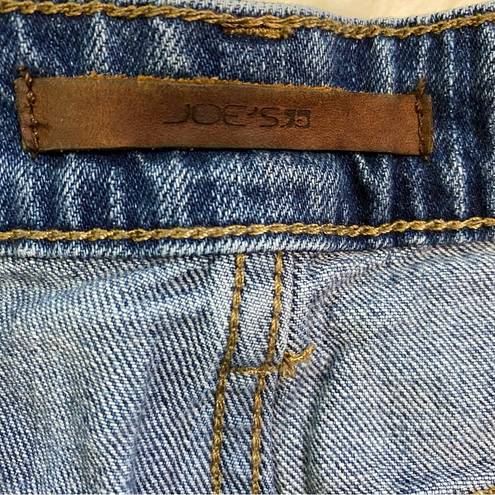 Joe’s Jeans  Womens Denim Size 28 Dark Wash Mid Rise Midi Cuffed Hem Jean Shorts