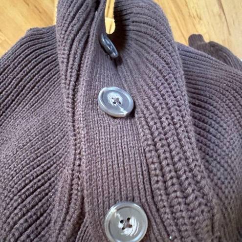 H&M  Brown Knit Cardigan sz S