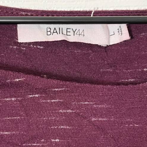 Bailey 44 Anthropologie Purple Cross Wrap Dress