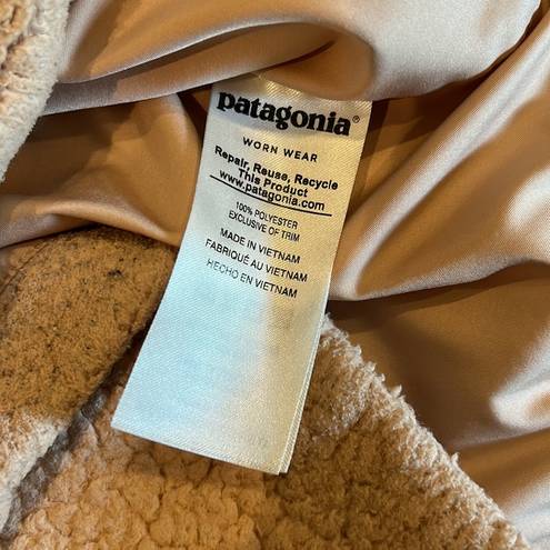 Patagonia  Los Gatos pampas tan fleece zip up vest