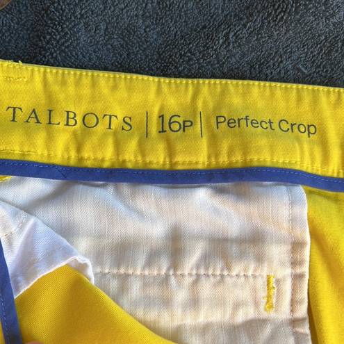 Talbots  Perfect Crop Pants